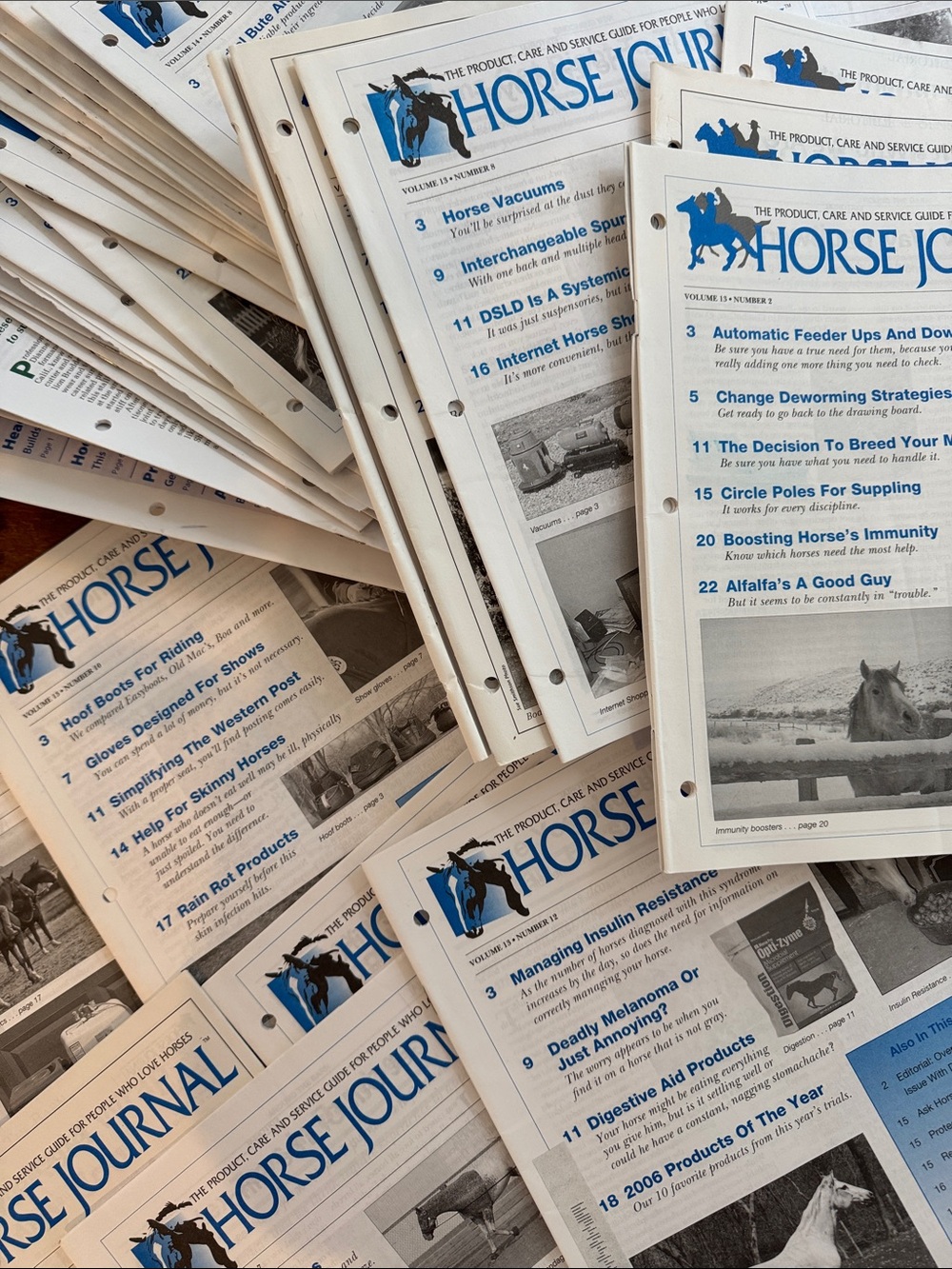 💙💙36 Horse Journal Magazines💙💙